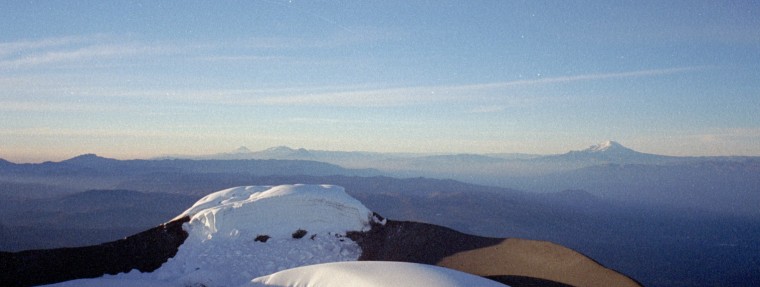 from Cotopaxi southwards