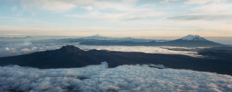 from Cotopaxi northwards