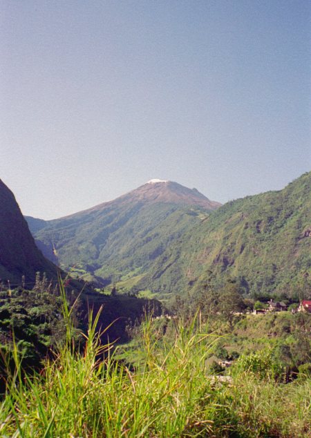 Tungurahua from Baños